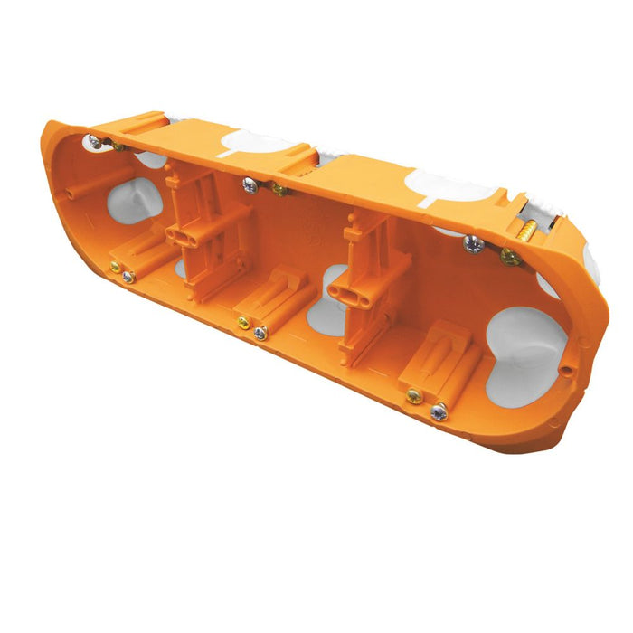 Capri  3-Gang Dry Lining Triple Multi-Material Waterproof Box 67mm P40 40mm