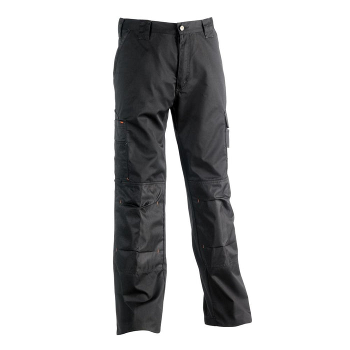 Pantalon à poches multiples Herock Mars noir, tour de taille 44", longueur de jambe 32", 1 paire