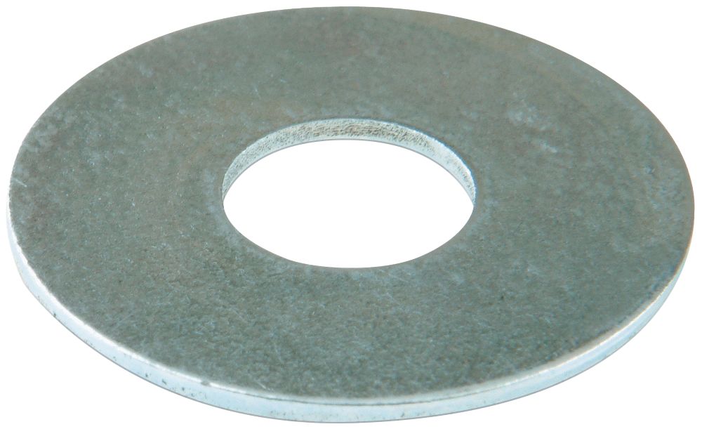 100 rondelles plates larges en acier Easyfix M5 x 1,2mm