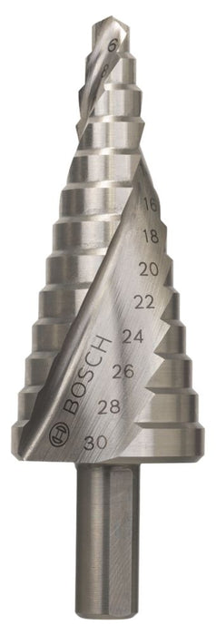Bosch HSS Step Drill Bit 6-30mm