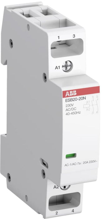 ABB - Contactor de instalación ESB20-20N-06