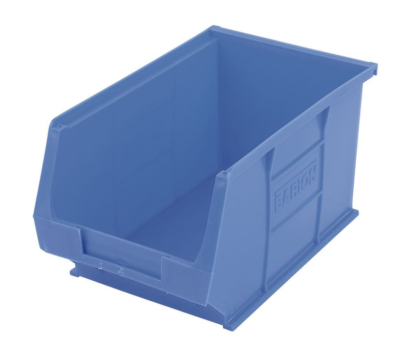 Barton - Pack de 10 contenedores de almacenaje TC3 semiabiertos en azul de 9,1 l