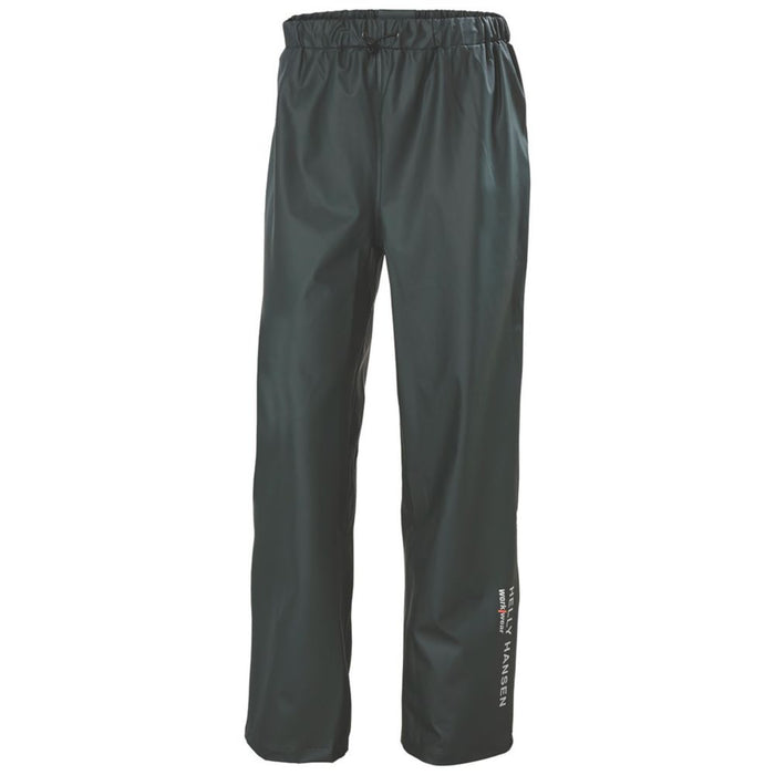 Helly Hansen Voss, pantalón impermeable, negro, talla M (cintura 33-34", largo 32")