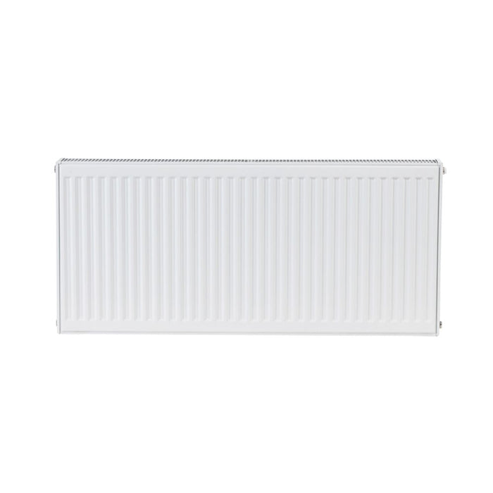 Radiateur eau chaude à double panneau Flomasta type 22 500 x 1000mm blanc