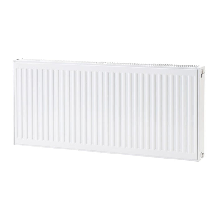 Radiateur eau chaude à double panneau Flomasta type 22 500 x 1000mm blanc