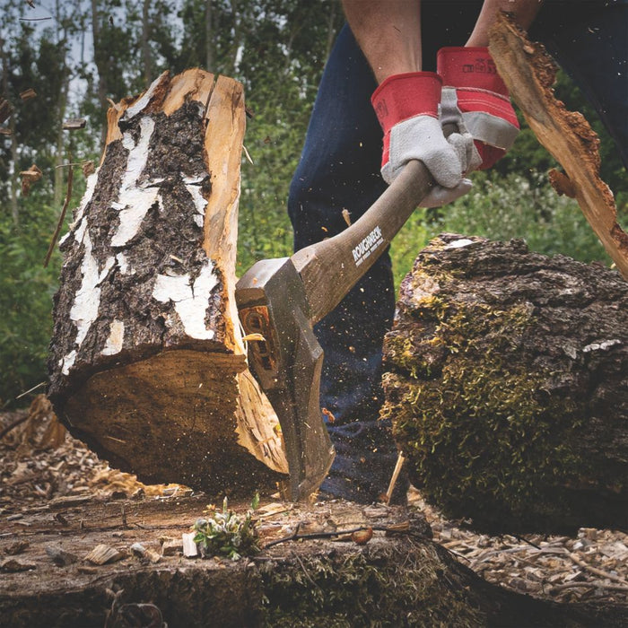 Siekiero-młot do rozłupywania z uchwytem z drewna hikorowego Roughneck 2,0 kg (4 1/2 lb)