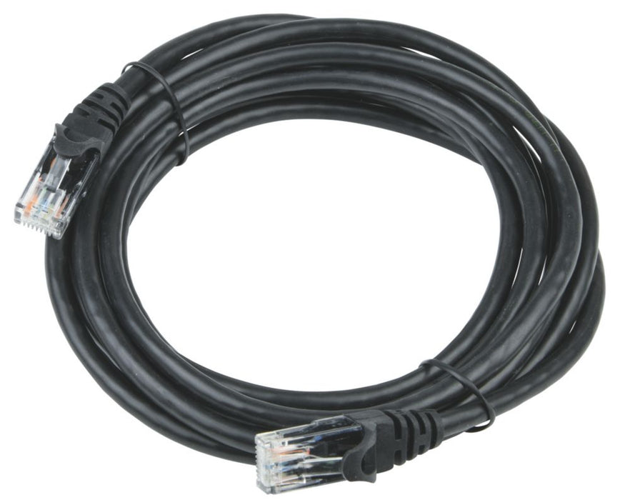 Philex - Cable Ethernet RJ45 Cat 6 sin apantallar, negro, 3 m, pack de 10