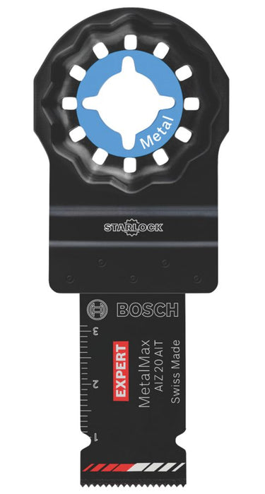 Bosch, hoja de corte por inmersión de acero Expert MetalMax AIZ 20 AIT de 20 mm