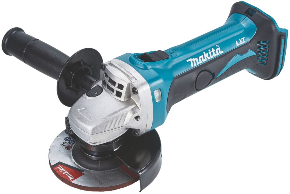 Makita - Amoladora angular inalámbrica de 4" DGA452Z con batería LXT de iones de litio de 18 V - Sin accesorios