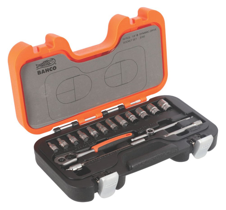 Bahco S160 14" Drive Socket Set 16 Pcs