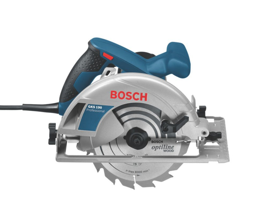 Scie circulaire électrique Bosch Professional GKS 190 1 400W 190mm 240V