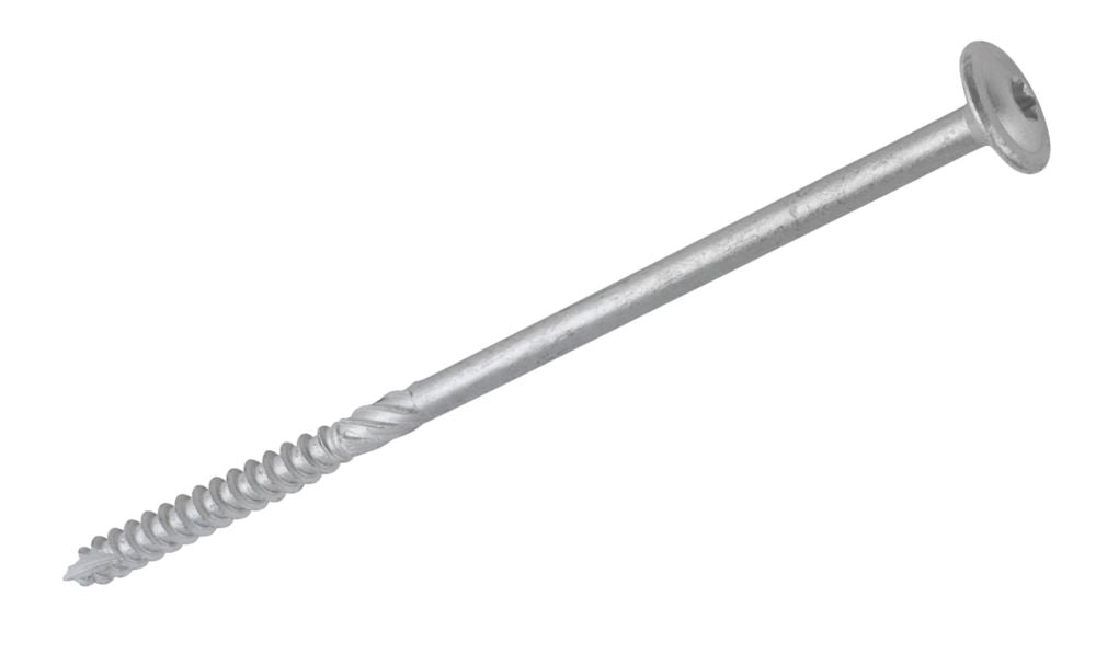 TimbaScrew  TX Wafer Thread-Cutting Timber Screws 6.7mm x 150mm 50 Pack