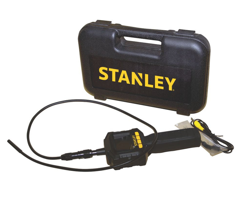 Stanley - Cámara de inspección con pantalla en blanco y negro de 2 1/3"