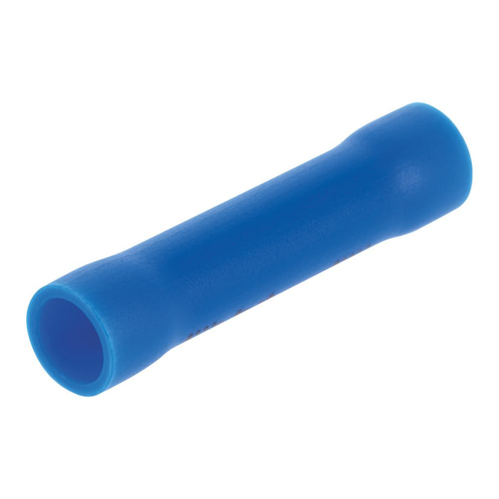Klauke - Pack de 100 fundas de encaje a presión (hembra), con aislamiento, azul, 2,5 mm