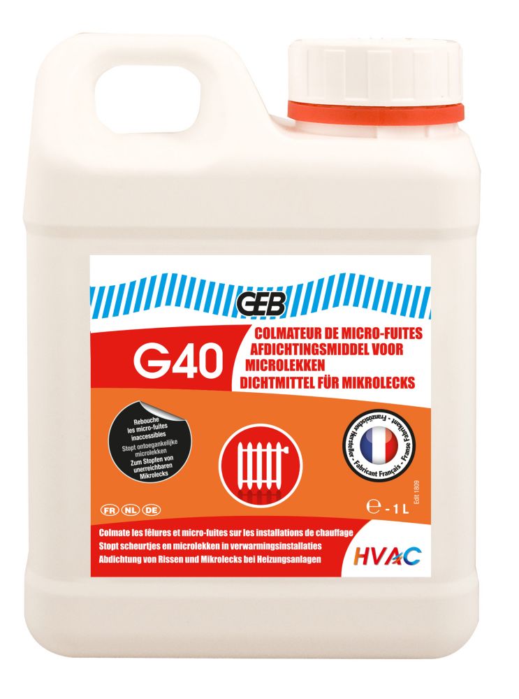 Mastic et recharge GEB Gebatout 2 500ml + 80g, Étanchéité