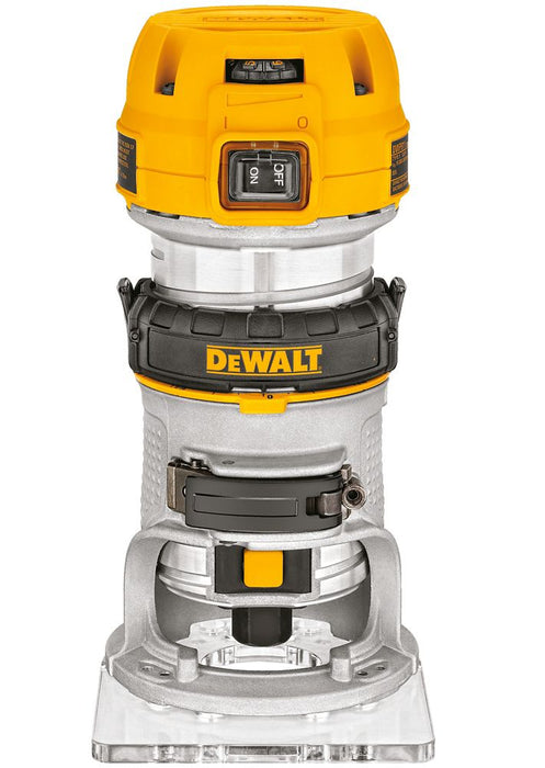 DeWalt D26200-QS  900W 8mm  Electric Compact Fixed Base Router 230V