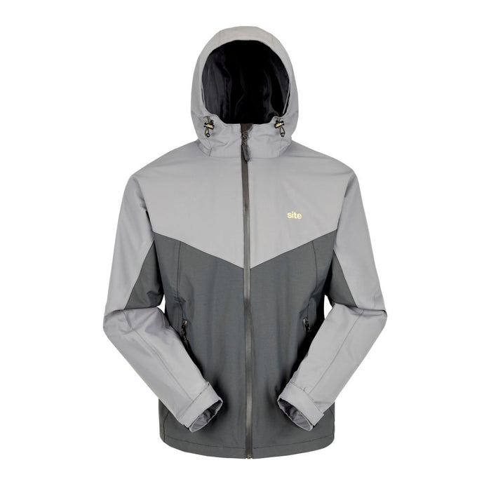Site Messner, chaqueta, negro/gris, talla L (pecho 50")