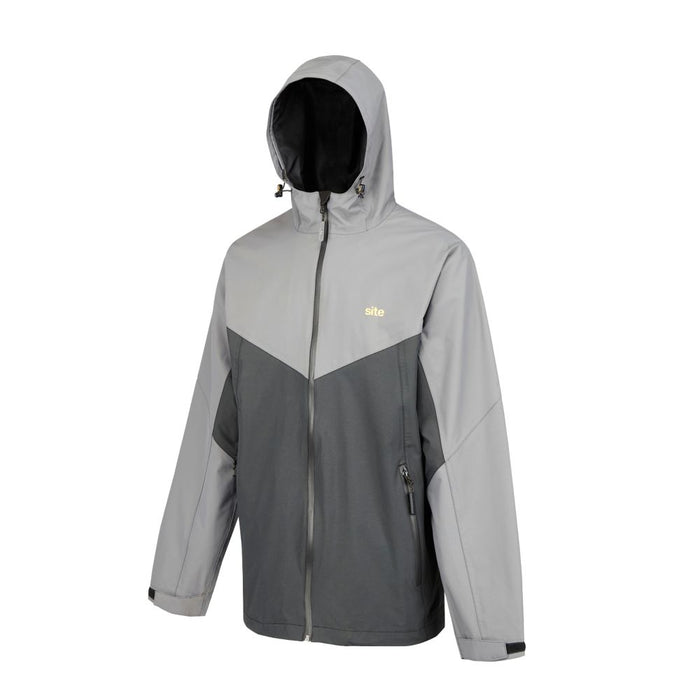 Site Messner, chaqueta, negro/gris, talla L (pecho 50")