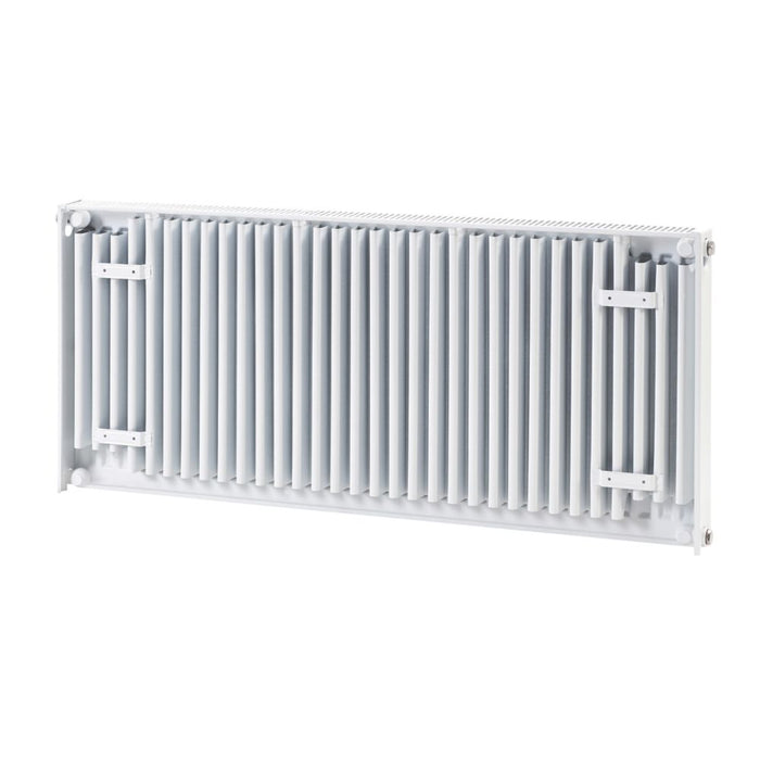 Radiateur eau chaude à simple panneau Flomasta type 11 500 x 1200mm blanc