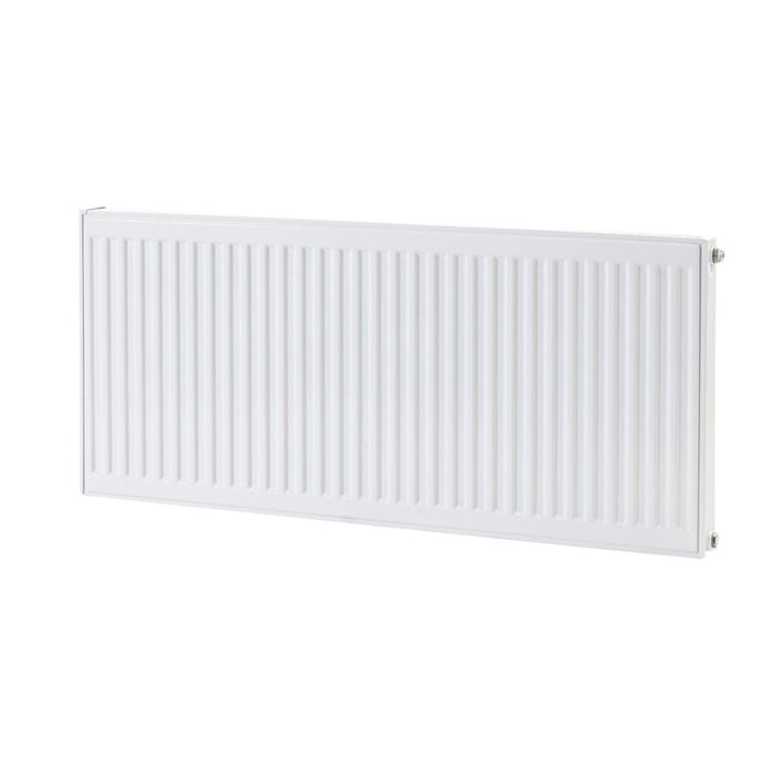 Radiateur eau chaude à simple panneau Flomasta type 11 500 x 1200mm blanc