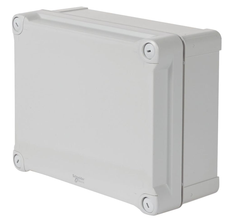Schneider Electric - Carcasa para exteriores resistente a la intemperie IP66, 241 x 87 x 291 mm