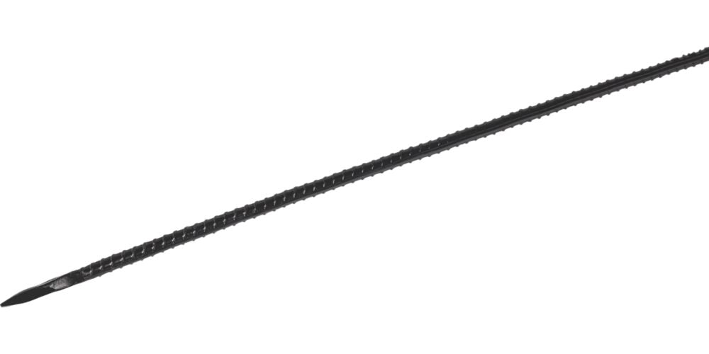 Piquets de clôture Roughneck 64-611 1,2m x 9mm noirs, lot de 10