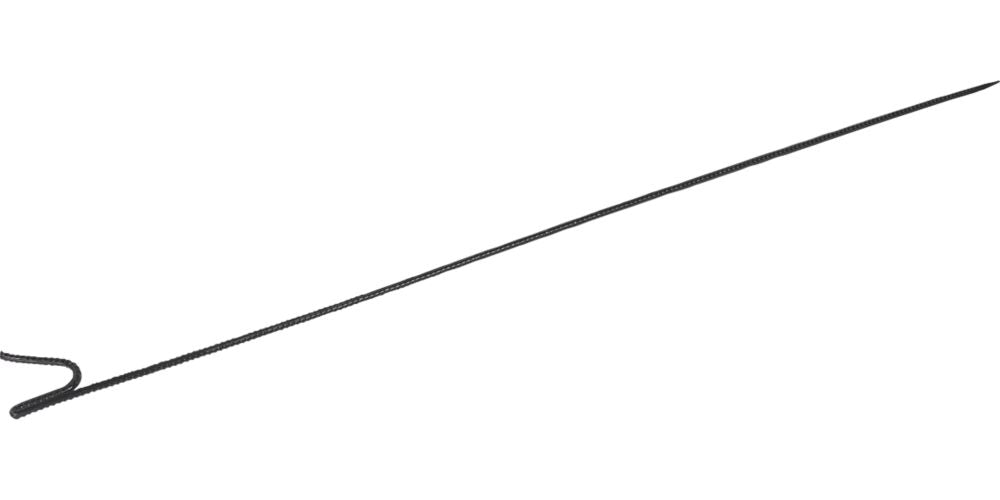 Roughneck 64-611, picas para barrera de 1,2 m × 9 mm, negro, pack de 10