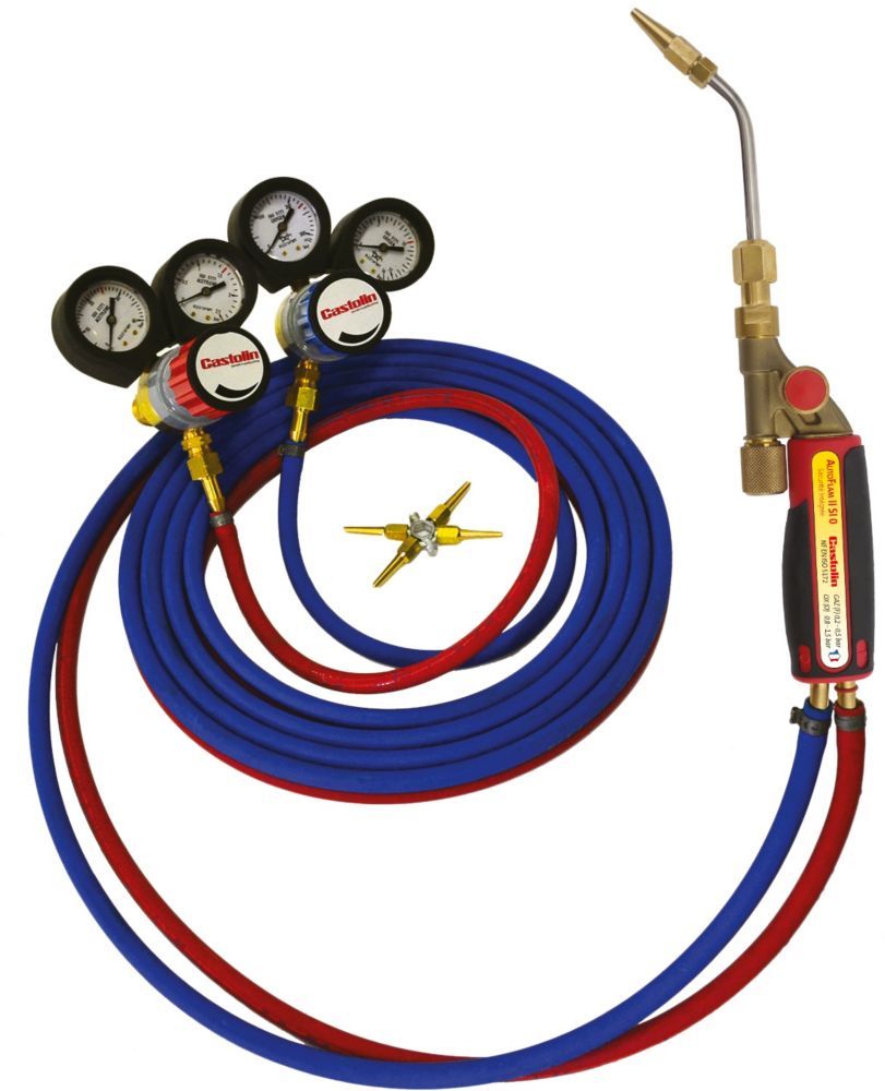 Castolin PraticFlam SI Oxygen Acetylene Welding Equipment — Screwfix EU