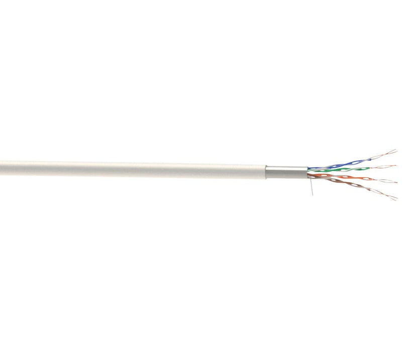 Time - Cable Ethernet sin apantallar Cat 5e gris, 4 pares y 8 conductores, caja de 305 m