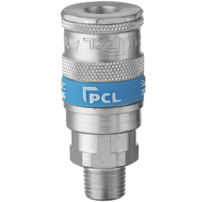 Szybkozłączka pneumatyczna 1/4” z gwintem zewnętrznym PCL AC91CM Vertex