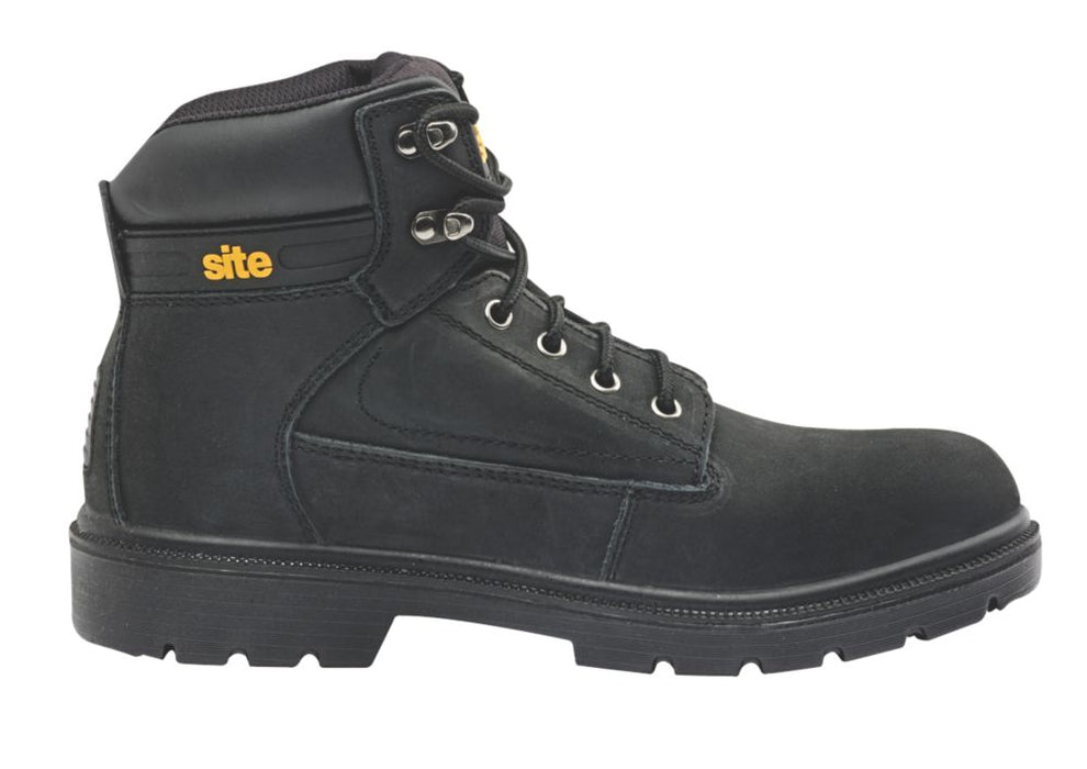 Site Marble   Safety Boots Black  Size 8