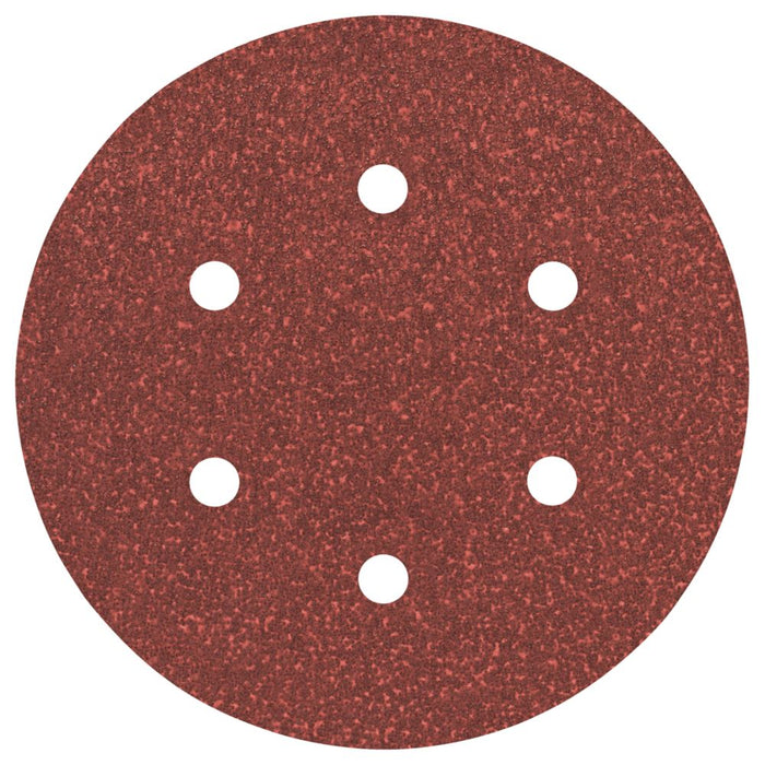 Bosch   Sanding Discs Punched 150mm 60 Grit 5 Pack