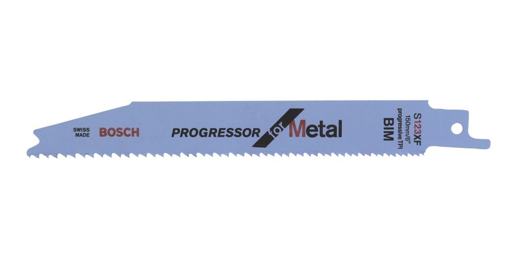 Bosch  S123XF Metal Reciprocating Saw Blades 150mm 5 Pack