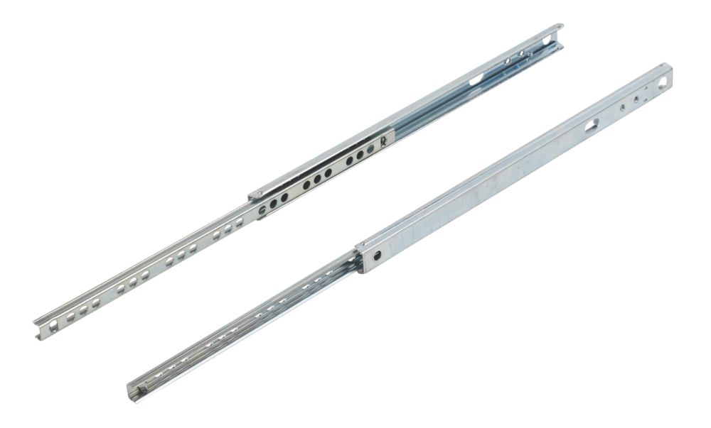 Smith & Locke High Quality Metal Drawer Runners 246mm 2 Pack