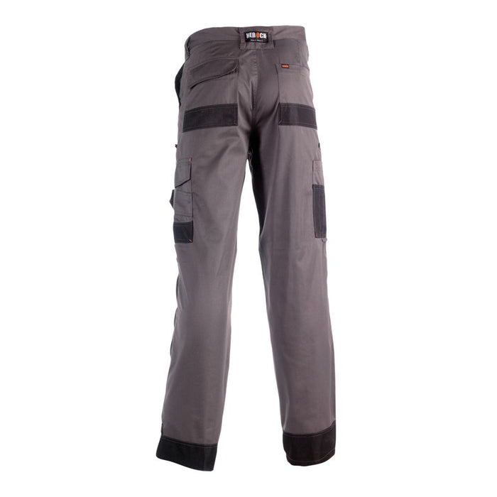 Herock Mars, pantalón multibolsillo, gris (cintura 44", largo 32")