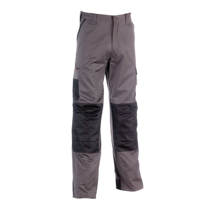 Herock Mars, pantalón multibolsillo, gris (cintura 44", largo 32")