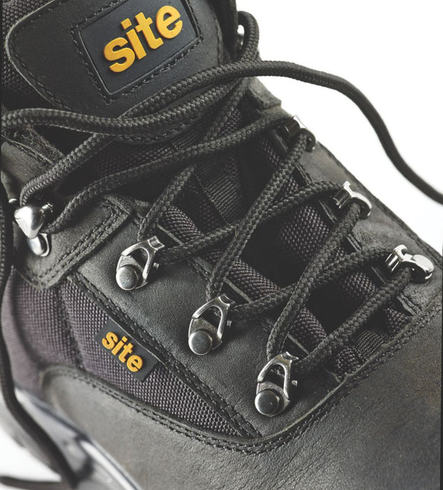 Site Onyx, botas de seguridad, negro, talla 9
