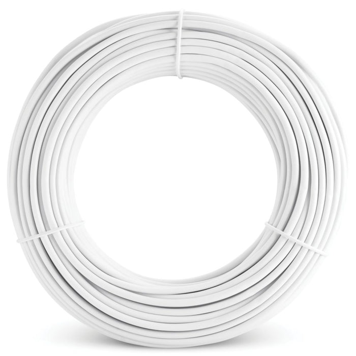 Time White 4-Core Alarm Cable 25m Coil