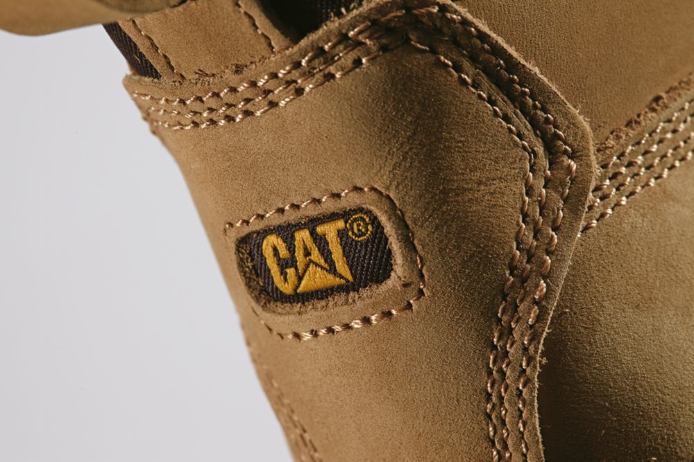 CAT Holton   Safety Boots Honey Size 10