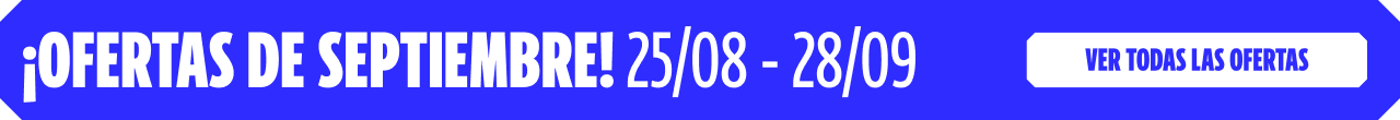 ¡OFERTAS DE SEPTIEMBRE! 25/08 - 2809