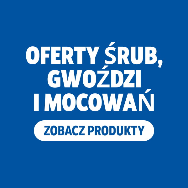Oferty Wkręty, gwoździe i mocowania