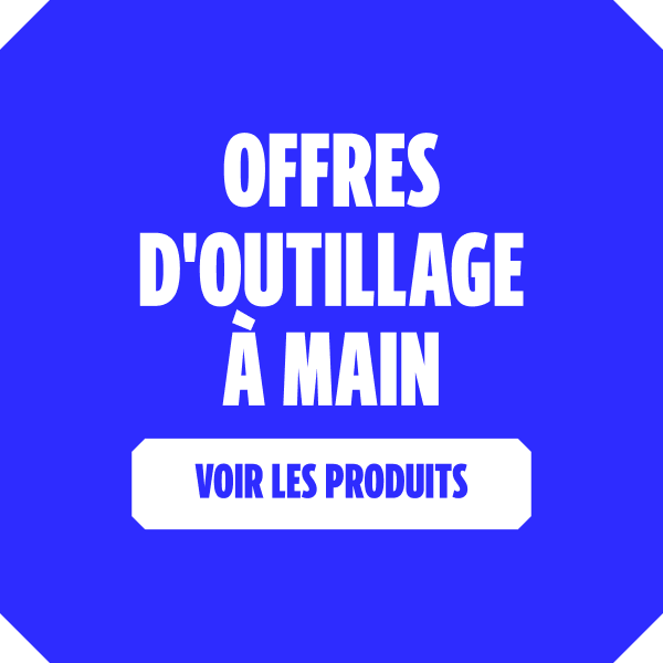 Offres d'outillage à main