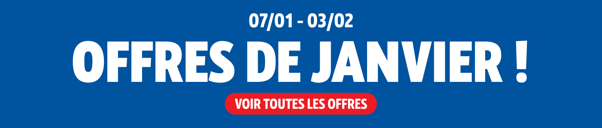 Offres de janvier 07/01 - 03/02