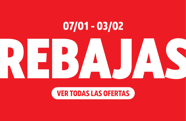 Rebajas 07/01 - 03./02
