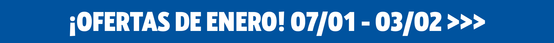 Ofertas de enero 07/01 - 03./02