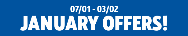 January Offers 07/01 - 03/02